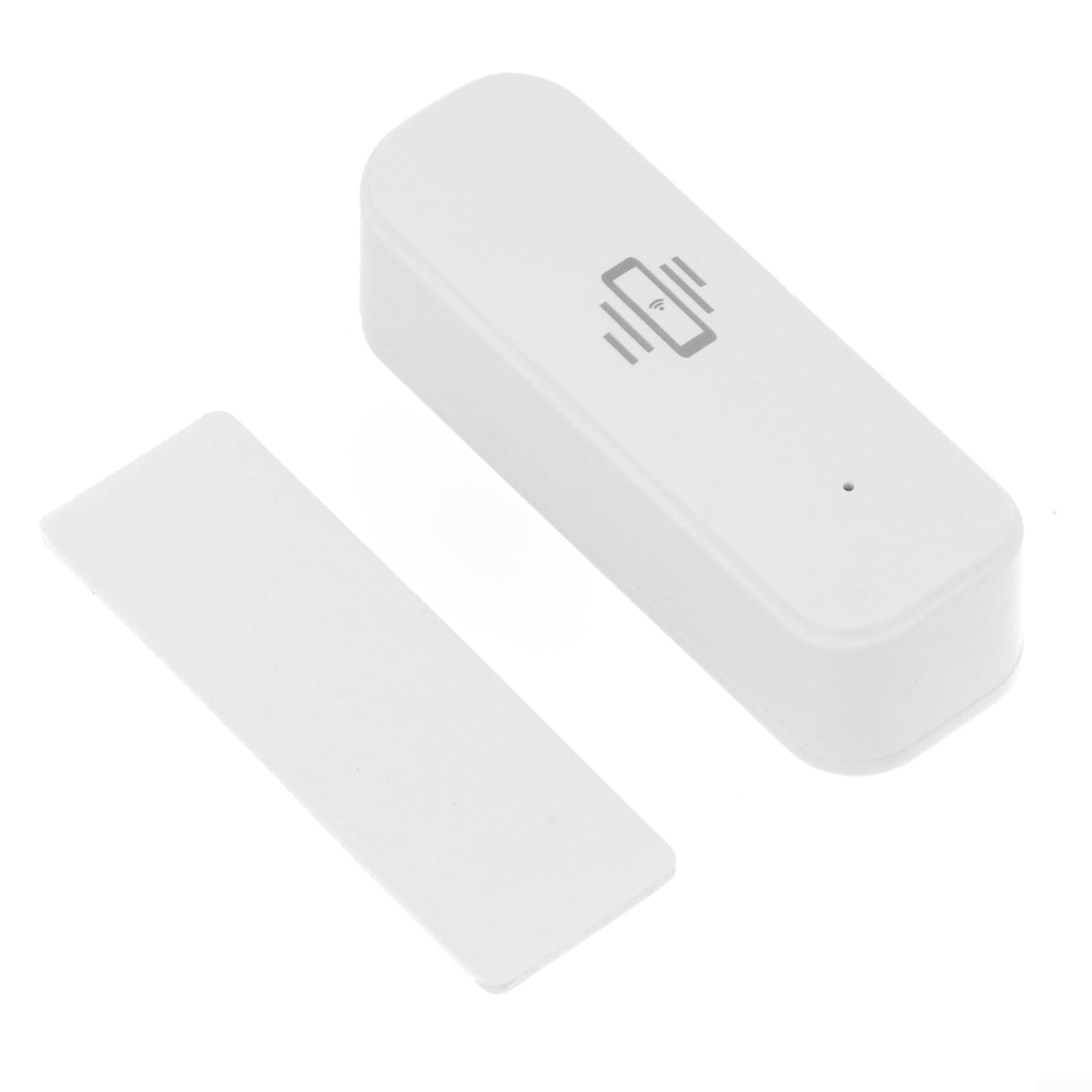 Lot de 4 capteurs de vibrations Wi-Fi avec alarme pour ZigBee - Détecteur de mouvement pour application Tuya/Smart Life - Surveillance en temps réel