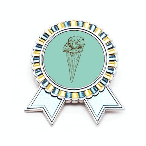 Broche Crispy Chote Sketch Ice M métal : accessoire mode veste manteau et gilet