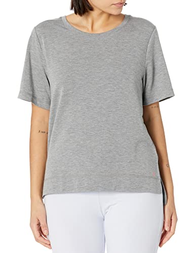 Image of HUE Women's Solid French Terry Long Sleeve Lounge Tee