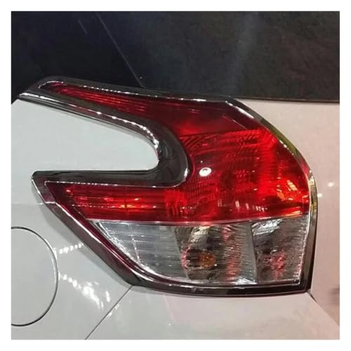 Protector de luz trasera cromado resistente para Yaris Hatchback 14-15 4
