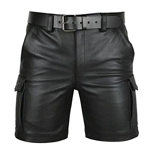 Legging en latex pour homme extensible et brillant effet mouillé - 5