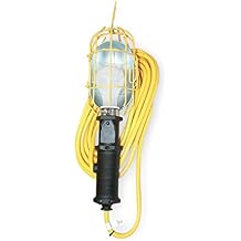 Lumapro 042-9563A Incandescent Hand Lamp Lighting, Yellow