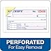 TOPS Money Receipt Book, 2-Part, Carbonless, 2 5/8 x 5 3/8 Inches, 50 Sheets, White and Canary, (46820)