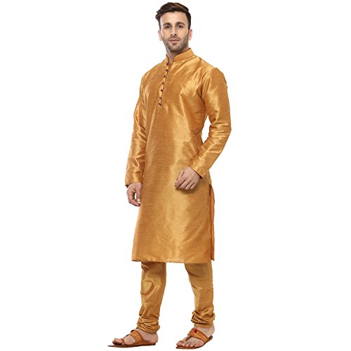 Image of Royal Kurta Men's Silk Blend Kurta Pyjama Set