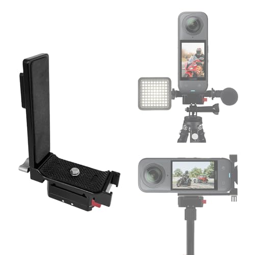 Adaptador de aluminio de 90 grados para Insta360 X5 X3 X2 resistente