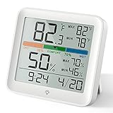 temperatura en barcelona 【Indicador de nivel de comodidad】 El termómetro de habitación presenta 3 niveles de iconos: húmedo confort seco, que muestran los diferentes niveles de temperatura y humedad según la condición del aire, para que pueda monitorear fácilmente las necesidades de acción para el control del clima y la salud de la habitación.