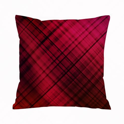 Image of LMaFCaIGU Throw Pillow Case Pillowcase Square Printed Cushion Cover For Living Room Sofa Couch Bed Car, Red Lips Biting Retro Icon Isolated, Pop Art Concept Represented By Female Mouth Icon