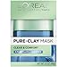 L’Oréal Paris Pure-Clay Mask Skincare Pure-Clay Face Mask with Seaweed for Redness and Imperfections to Clear & Comfort, 1.7 oz.