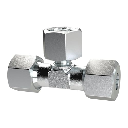 Raccord en T avec cône rotatif 360° étanche M22 x 1,5 pour haute pression
