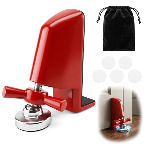 Portable Security Door Lock Stopper Hotel Door Locks for Floor Doors Stopper for Travelers Security Anti Theft Door Blocker Portable Doors Stoppers Locks for Bottom of Door for Home Apartment