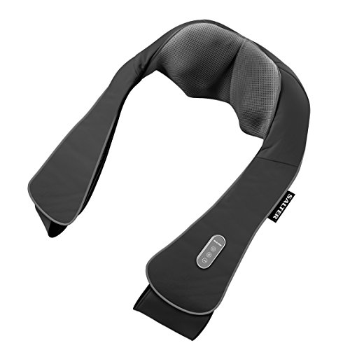 Preisvergleich Produktbild SALTER Shiatsu Nacken-Schultermassagegerät, Elektrische Nackenmassage mit tiefenwirksamer Shiatsu Massage und Wärmefunktion zur Schmerzlinderung Entspannung der Muskeln Zuhause und im Büro