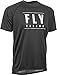 Fly Racing Action Riding Jersey (Black/White, Small)