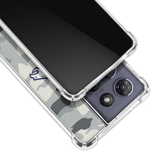 Skinit Clear Phone Case Compatible with Moto G Power 5G (2025) - Officially Licensed NFL Denver Broncos Camo Design