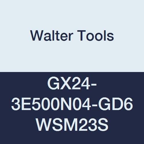 GX24-3E500N04-GD6 WSM23S Carbide Tiger-Tec Grooving Indexable Turning Insert, 1/64" Corner Radius (Pack of 10)