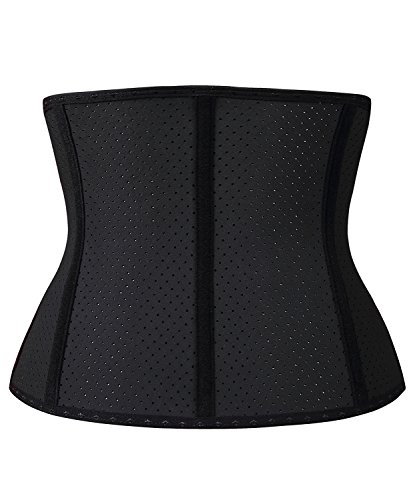YIANNA Short Torso Waist Trainer para Mulheres Tummy Control Underbust Sports Workout Ampulheta Body