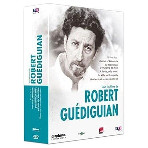 Coffret Robert Guediguian : Marius et Jeannette / Le promeneur du Champ de Mars / Marie-Jo et ses deux amours / A la vie, à la mort ! / La ville est tranquille