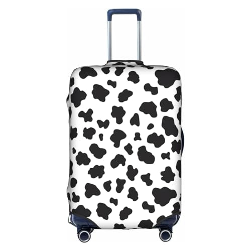 Cow Print Luggage Cover Washable Suitcase Cover Anti-Scratch Luggage Protector Covers Elastic Luggage Identify for Suitcase XL fits 29-32 Inch Luggage