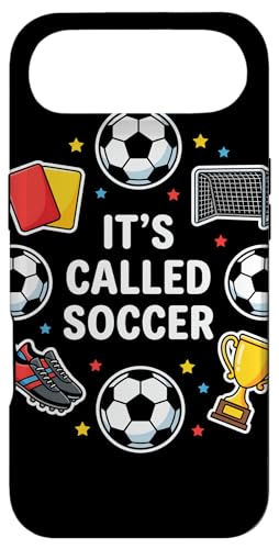 It's Called Soccer Funny Sticker Style Football Debate Meme Case for iPhone Air