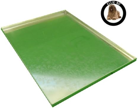 Ellie-Bo Replacement Silver Galvanised Metal Tray for 42 inch X-Large Dog Cage Crate