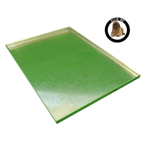 Ellie-Bo Replacement Silver Galvanised Metal Tray for 42 inch X-Large Dog Cage Crate