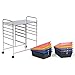 Giantex 12 Drawer Rolling Storage Cart Tools Scrapbook Paper Office School Organizer (Multicolor)