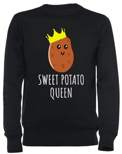 Sweat potato queen résolvez le manque de confort avec ce sweat noir