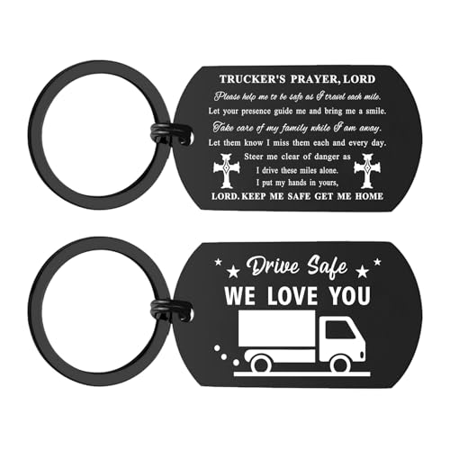 ENGZHI Prayer Truck Keychain