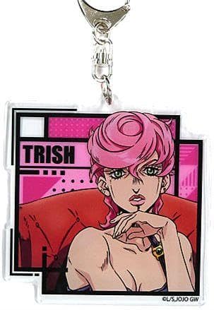 Amazon.co.jp: ジョジョ トリッシュ アクリルキーホルダー アクキー