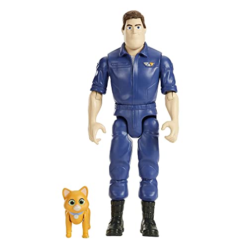 Disney Pixar Lightyear Buzz l'Eclair Buzz Combinaison de Pilote 12cm, jouet pour enfant dès 4 ans, HHJ80