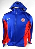 2023-24 Detroit Pistons #7 Game Used Warm Up Jacket L 645 - NBA Game Used