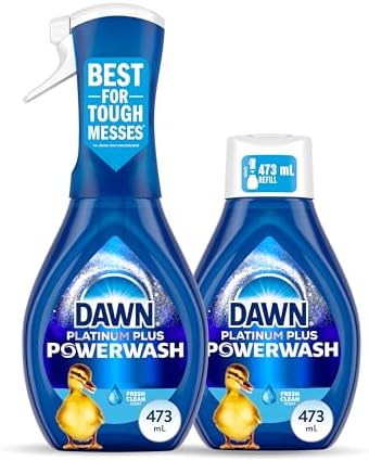 Dawn Platinum Powerwash Dish Spray Starter Kit, Dish Soap, Fresh ...