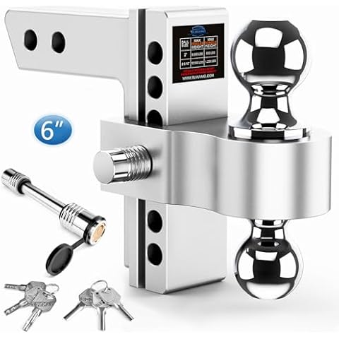 Tlvuvmo Adjustable Trailer Hitch Cover