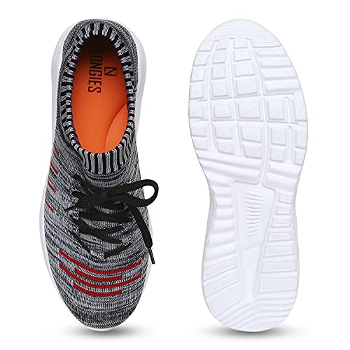Image of Longies Men's Shoes with lace Slate Grey Casual Shoes-7 /UK (LGMLSSV001)
