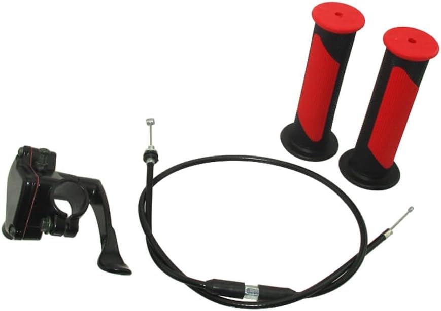 TC-Motor Alloy Thumb Throttle Cable Handle Grips For ATV Quad 50cc 70cc 90cc 110cc 125cc 150cc 200cc 250cc Taotao Sunl Kazuma Roketa JCL