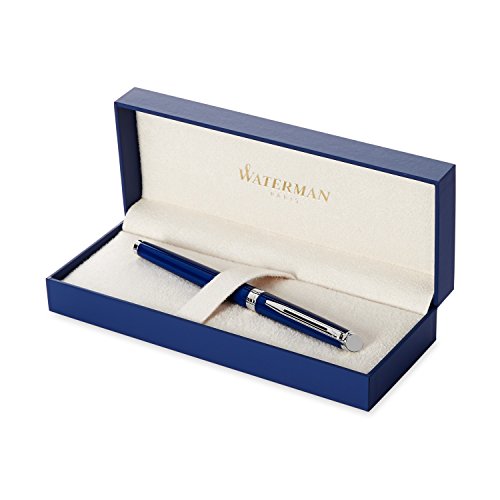 Waterman Hemisphere Blue Fountain Pen CT, Fine/Medium Tip, Blue Ink