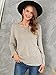 ZANZEA Mujer Camisetas Holgada Cardigan Manga Larga Suelta Blusa Jersey Pullover Casual...