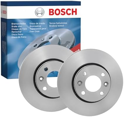 Kit De 2 Disques De Frein Bosch BD536 - Certification ECE-R90
