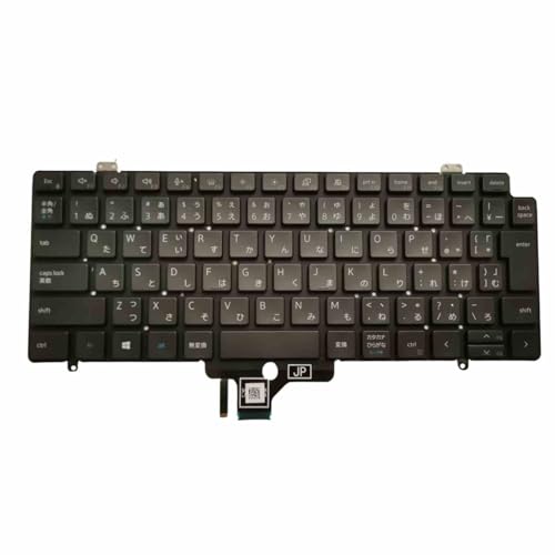 rongxingyuwei �K�p���� DELL Latitude 7410 ���{��L�[�{�[�h �o�b�N���C�g���� 0RFPXW