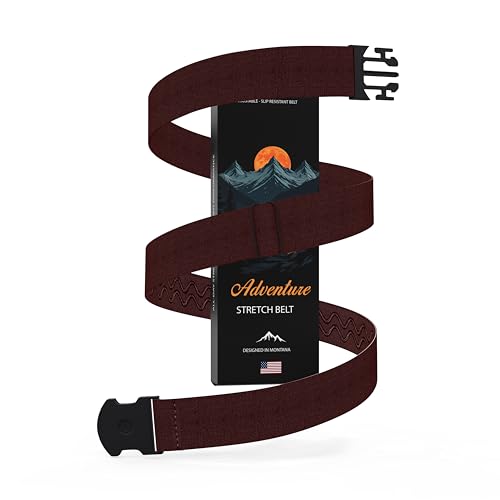 ONE-BELT Unisex Adventure Stretch Belt, Non Slip, Travel