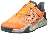 New Balance Men's Fresh Foam X Lav V2 Hard Court Tennis Shoe, Impulse/Dynomite/Ocean Grey, 13