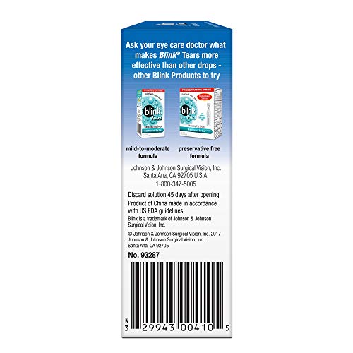 Amo Blink Gel Tears Lubricating Eye Drops-0.34 Oz (Quantity Of 2) #TOP2