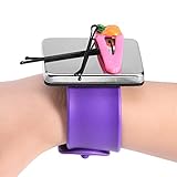 Jam Braiding Gel, Braiding Armband Clips Bracelet for Hairpin collection(#4Purple)