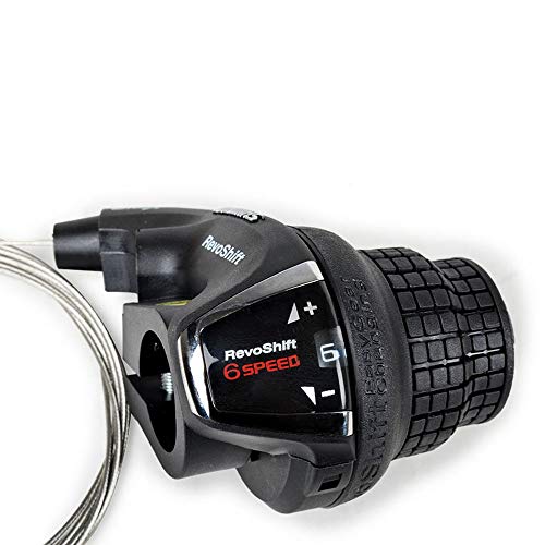 Zukka Revoshift 6 Speed Shimano Right Shift Lever Sl-Rs35-6R Bicycle Twist Shifter Lever Mountain Bike Commuter Bike Folding Bike #TOP3
