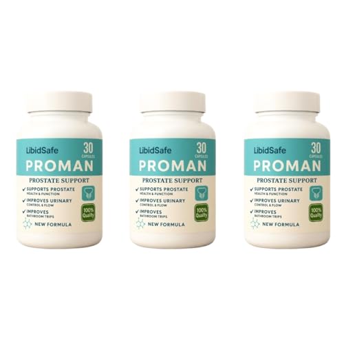 Image of Premium Proman Capsule for Men | Advanced Prostate Support Formula | Ayurvedic Prostate Wellness Supplement for 40+ Men