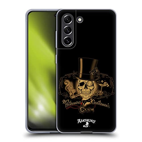 Funda de silicona Samsung Galaxy S21 FE 5G Alchemy Gothic carcasa calavera
