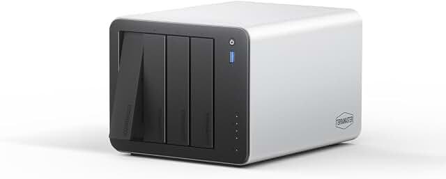 TERRAMASTER F4-425 Pro NAS Storage - 4Bay, Intel N350 8-Core, 16GB DDR5,...