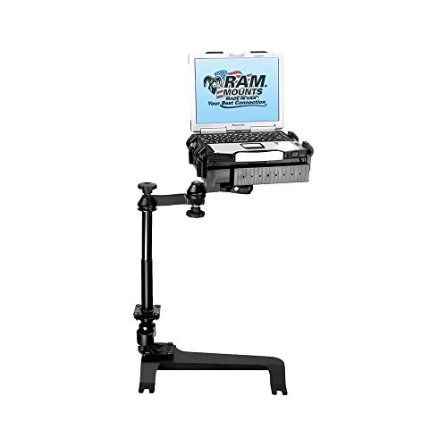 RAM Mounts No-Drill Laptop Mount for the Chevrolet Avalanche, Silverado, Suburban, Tahoe, GMC Sierra, Yukon & Hummer H2 (RAM-VB-159-SW1)