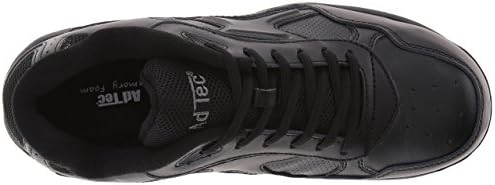 Ad Tec Women's Utility Footwear Leather Work Shoes for Women- Lace Up and Acid Proof with Non Skid Oil Resistant Outsole, Black 7M US | Image 3
