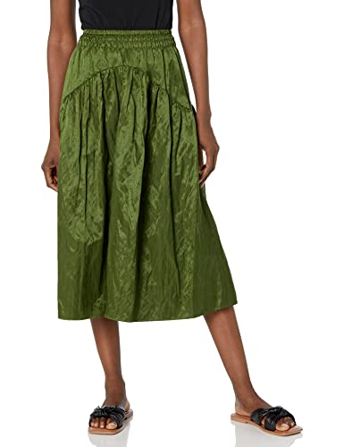 Vince Women's Smocked Tiered Skirt