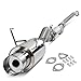 For Honda Civic Catback Exhaust System 4 inches Tip Muffler - EM ES